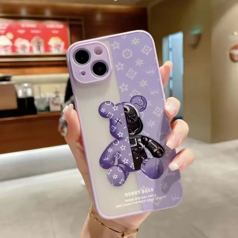 Funda a prueba de golpes para teléfono móvil, carcasa protectora de lente para Iphone 14, 13, 12 Mini, 11 Pro Max, Xs Max, Xr, X, 7, 8, 14 Plus - La zona Apple