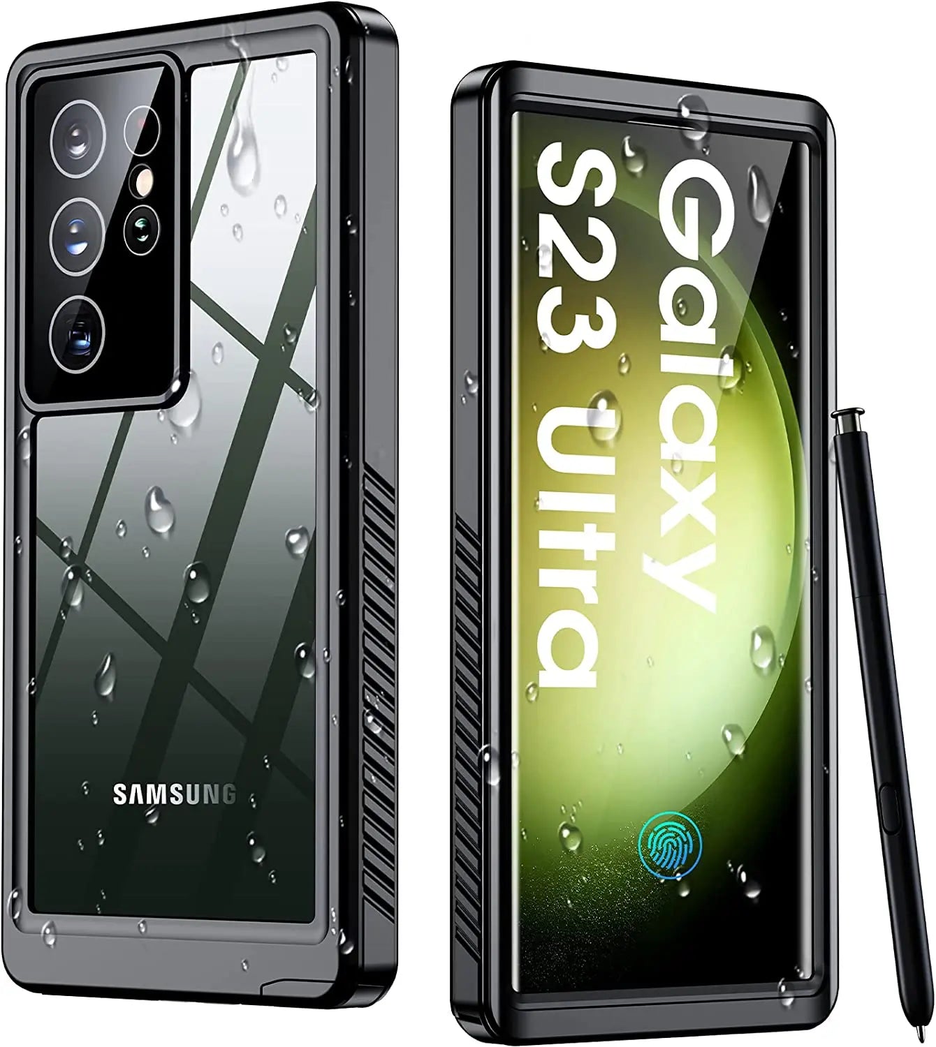 Funda Impermeable y a Prueba de Golpes para Samsung Galaxy S23 Ultra - Protección Integral de 360° - La zona Apple