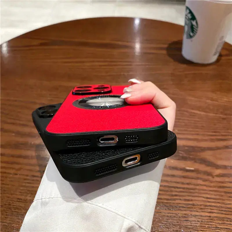 Funda Magsafe premium para iPhone 15 Pro Max - Carcasa Protectora para iPhone 11, 12, 13, 14 Plus - La zona Apple