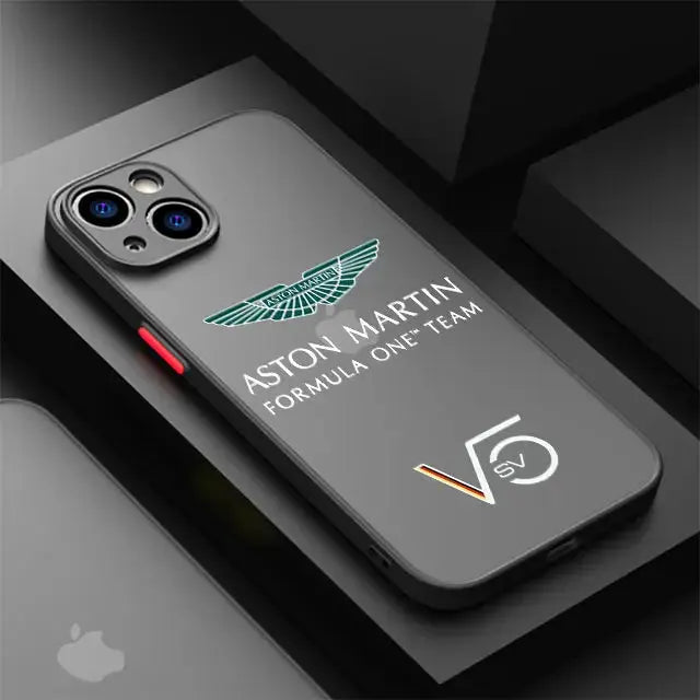Funda mate a-aston-martin cars para iPhone XR 8 Plus XS X 7 6S SE 14 Pro Max 12 Mini 11 Pro 15 13 6 XS Max 12 Pro, fundas de TPU - La zona Apple