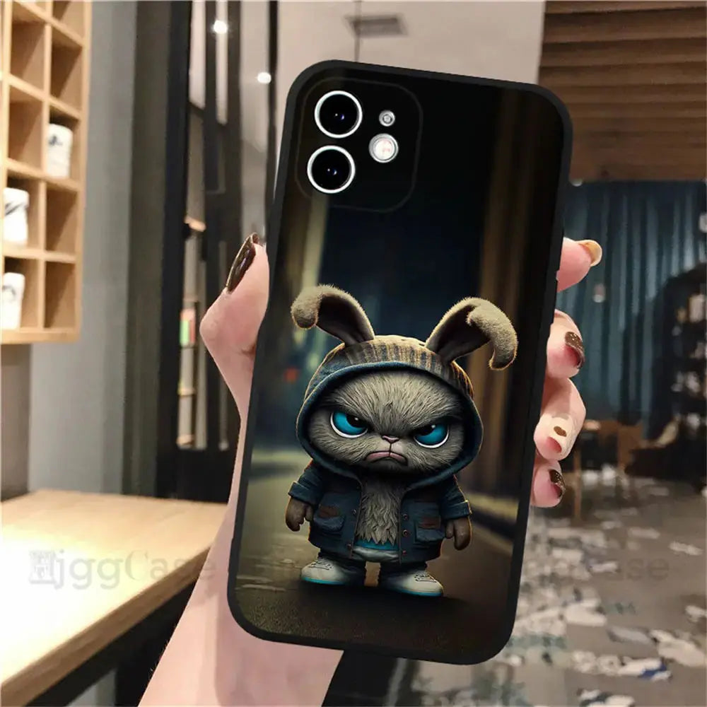 Funda animal  para Apple iPhone 14 15 13 12 11 Pro Max Mini XS Max XR X 7 8 Plus 6 6S - La zona Apple