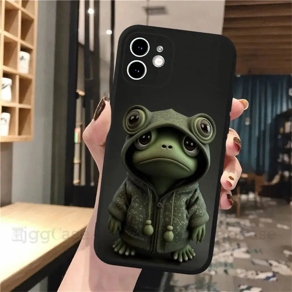 Funda animal  para Apple iPhone 14 15 13 12 11 Pro Max Mini XS Max XR X 7 8 Plus 6 6S - La zona Apple