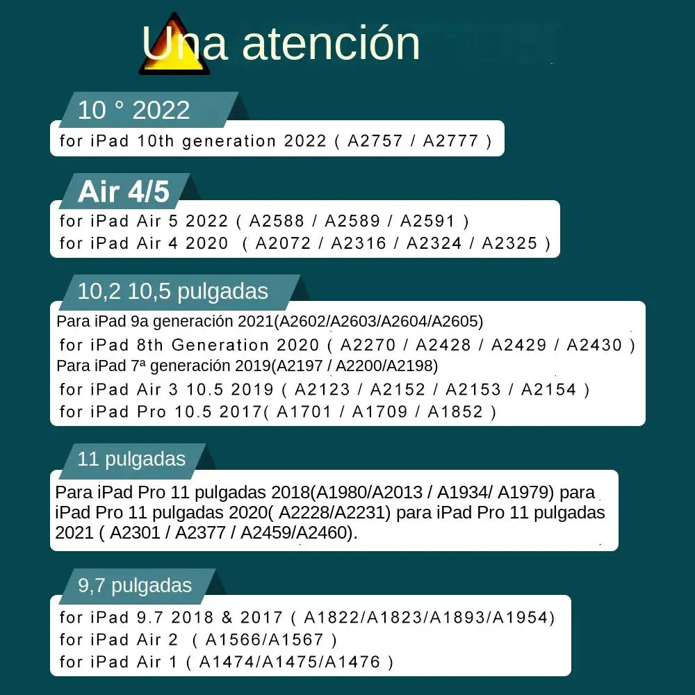 Funda para iPad de 10. ª generación, 2022, Air 5, Air 4, 10,9 Pro, 11, 2022, 2018, con ranura para bolígrafo - La zona Apple