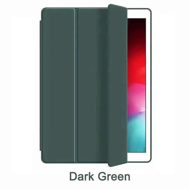 Funda para iPad Pro 9.7 A1673 A1674 A1675 10.2 - Carcasa Folio Ligera y Delgada con Tapa Inteligente y Soporte para iPad Air 2, 9.7 Air 3, 10.5 Inch iPad, 9ª, 8ª, 7ª, 10ª, 6ª - La zona Apple
