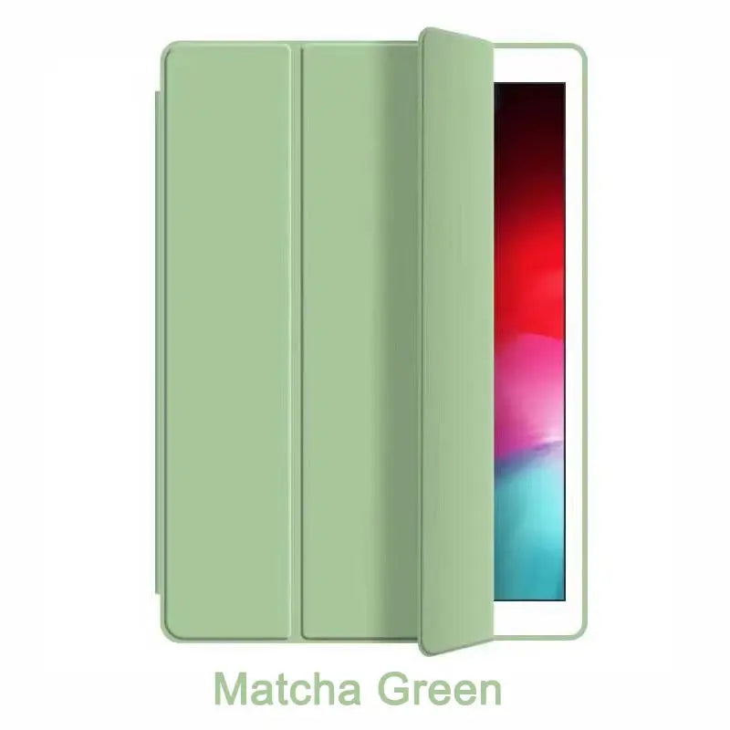 Funda para iPad Pro 9.7 A1673 A1674 A1675 10.2 - Carcasa Folio Ligera y Delgada con Tapa Inteligente y Soporte para iPad Air 2, 9.7 Air 3, 10.5 Inch iPad, 9ª, 8ª, 7ª, 10ª, 6ª - La zona Apple