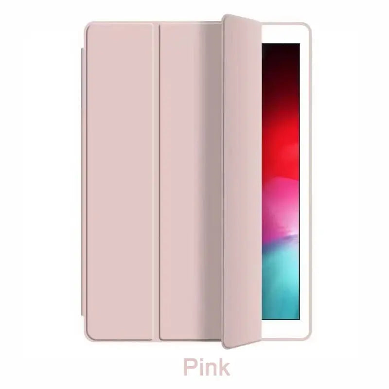 Funda para iPad Pro 9.7 A1673 A1674 A1675 10.2 - Carcasa Folio Ligera y Delgada con Tapa Inteligente y Soporte para iPad Air 2, 9.7 Air 3, 10.5 Inch iPad, 9ª, 8ª, 7ª, 10ª, 6ª - La zona Apple