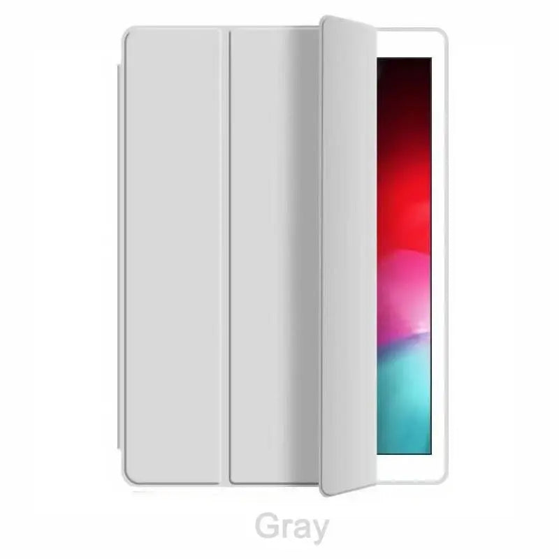 Funda para iPad Pro 9.7 A1673 A1674 A1675 10.2 - Carcasa Folio Ligera y Delgada con Tapa Inteligente y Soporte para iPad Air 2, 9.7 Air 3, 10.5 Inch iPad, 9ª, 8ª, 7ª, 10ª, 6ª - La zona Apple