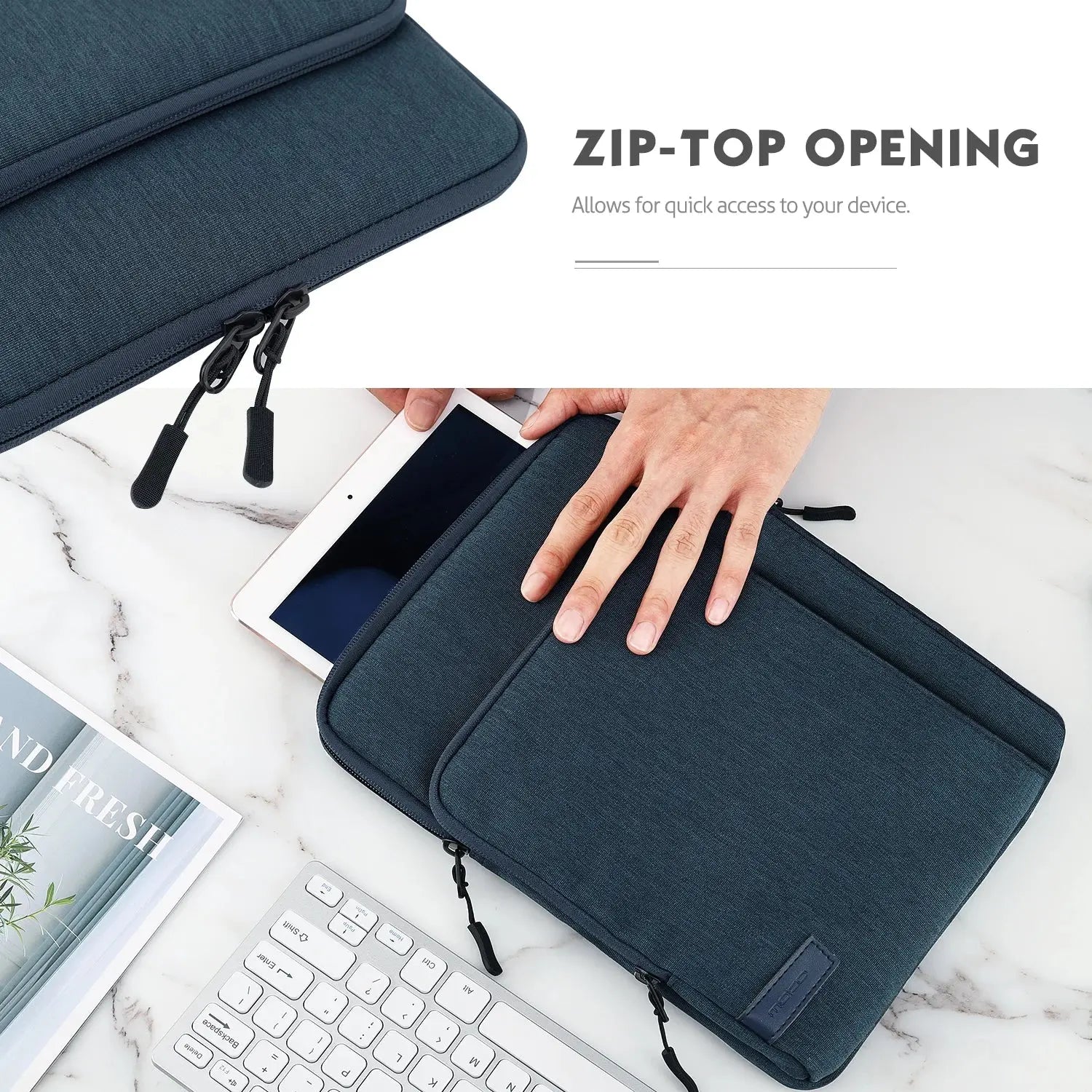 Funda para Tableta de 9-11 Pulgadas - Protección y Organización en un Diseño Elegante - La zona Apple