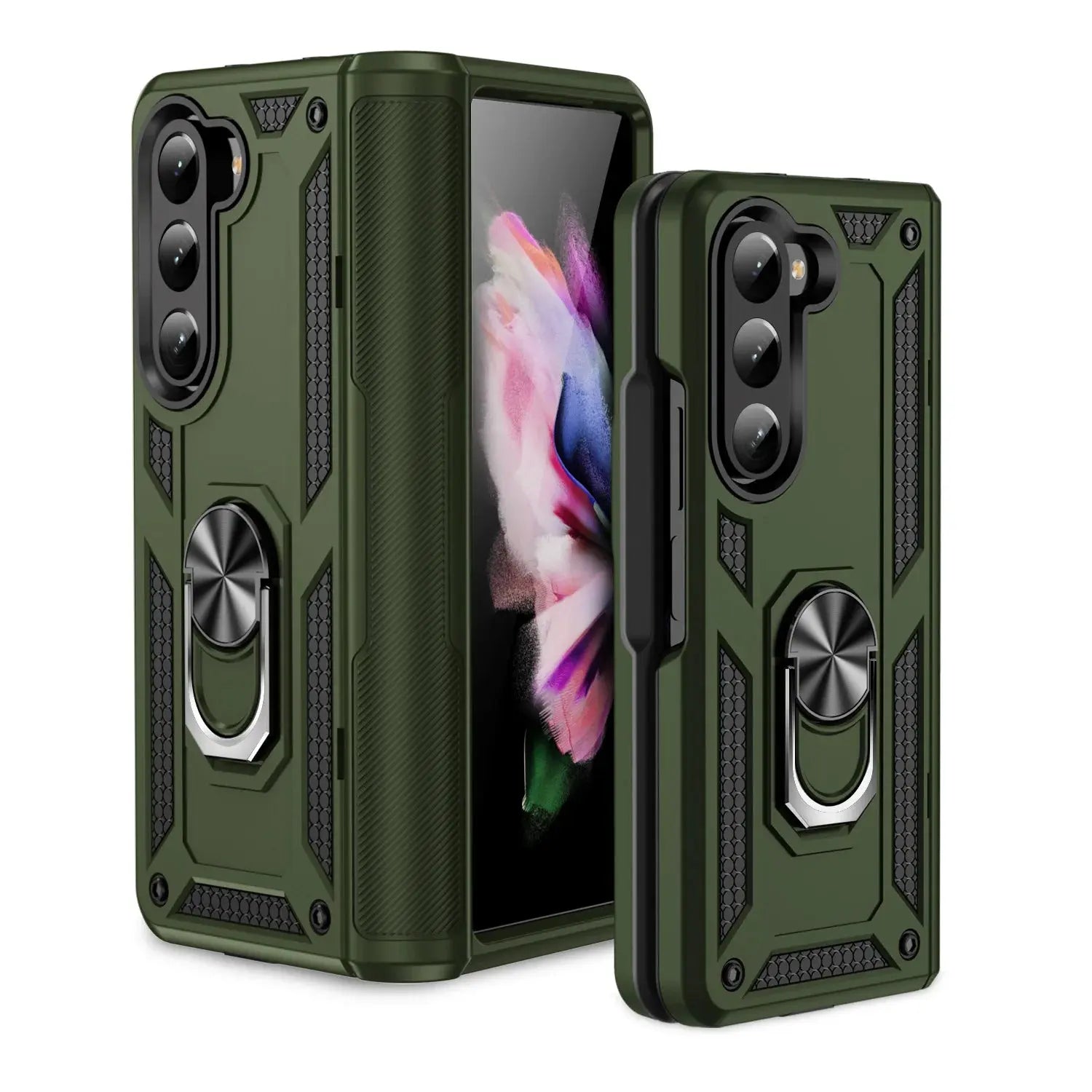 Funda Rígida de Grado Militar para Samsung Galaxy Z Fold5 5G - Protectora y Funcional - La zona Apple