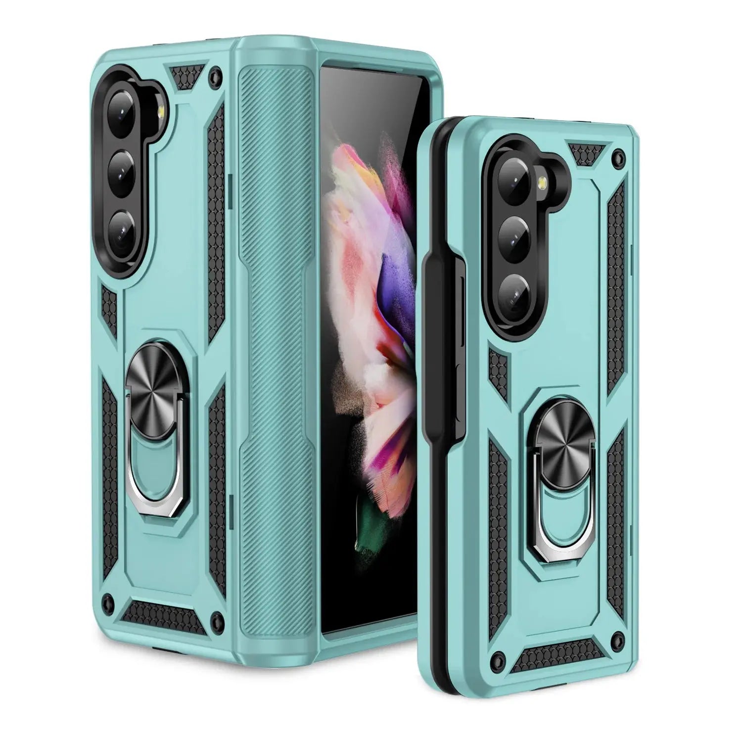 Funda Rígida de Grado Militar para Samsung Galaxy Z Fold5 5G - Protectora y Funcional - La zona Apple