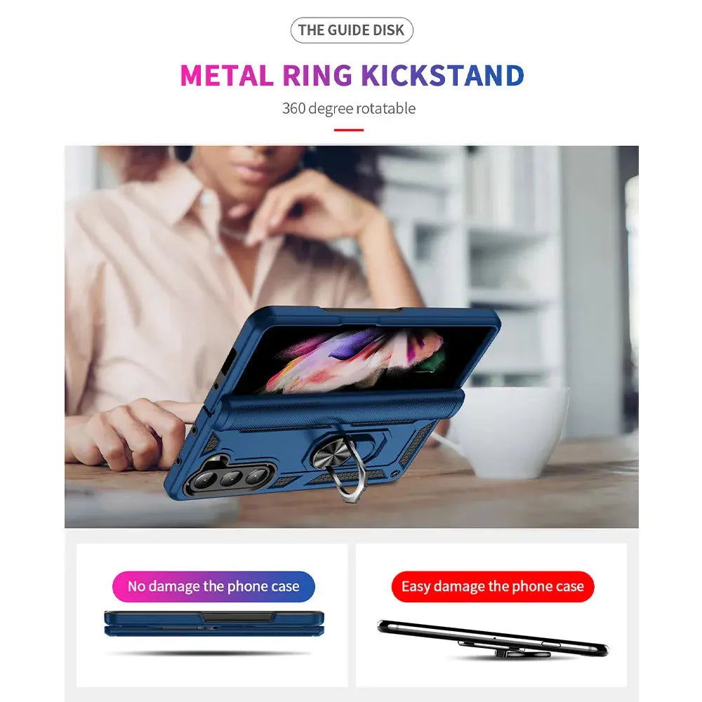 Funda Rígida de Grado Militar para Samsung Galaxy Z Fold5 5G - Protectora y Funcional - La zona Apple