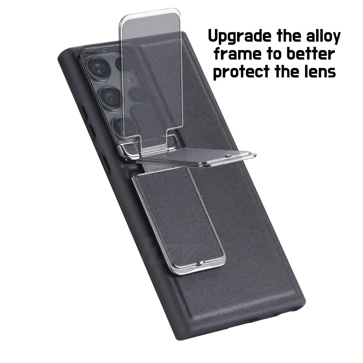 Funda Trasera de Cuero de Negocios Premium para Samsung Galaxy S23, S23 Ultra, S23 Plus: Elegancia y Funcionalidad en Uno - La zona Apple