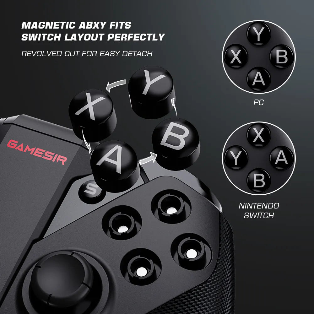 GameSir Mando de Videojuegos Inalámbrico G4 Pro Nintendo Switch, Android, iOS y PC con Windows. - La zona Apple
