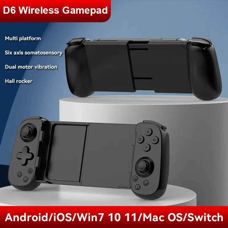 Gamepad  inalámbrico  con Bluetooth para consola Switch, PC, dispositivo Android IOS y Joystick de seis ejes - La zona Apple