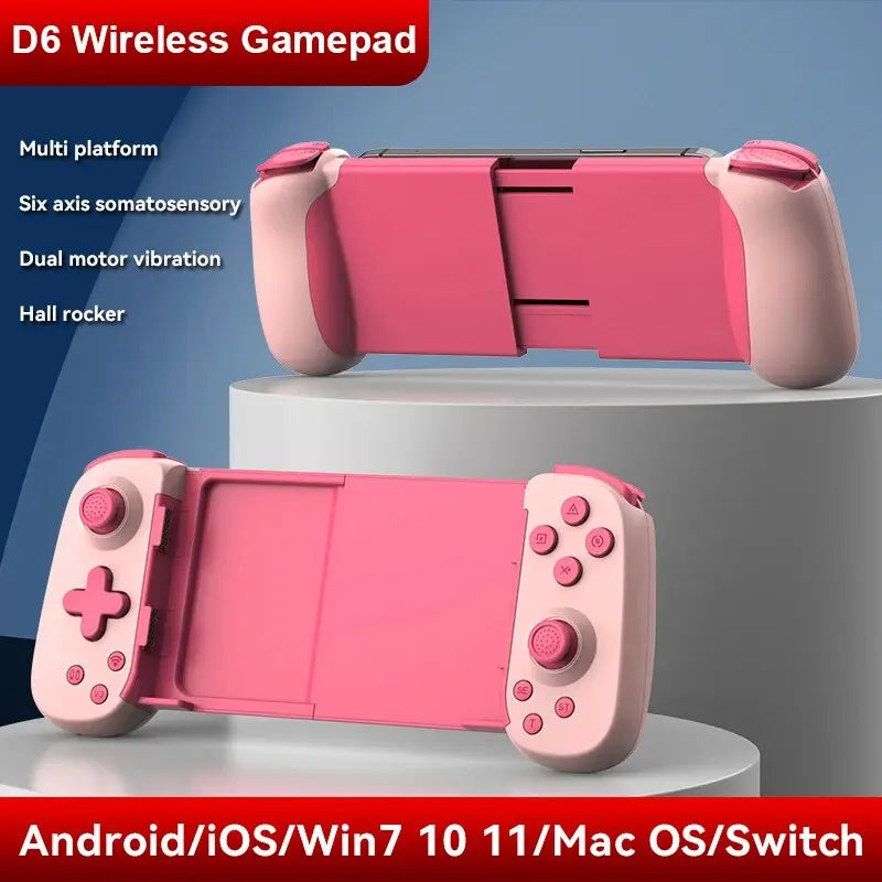 Gamepad  inalámbrico  con Bluetooth para consola Switch, PC, dispositivo Android IOS y Joystick de seis ejes - La zona Apple
