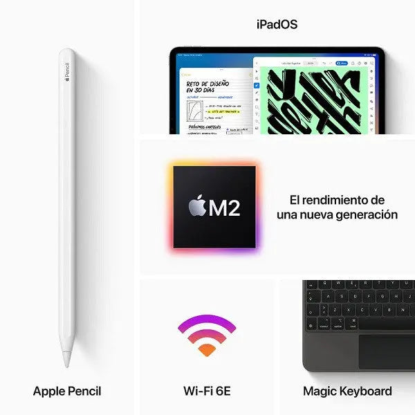 APPLE IPAD. PRO 12.9" 2022 8GB RAM 128 GB WIFI GRIS C.G.XXI