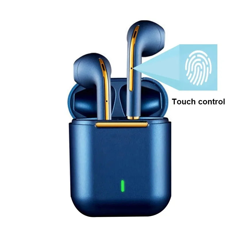 Auriculares inalámbricos J18-TWS intrauditivos, Bluetooth Ture, estéreo HiFI, resistentes al agua, con micrófono - La zona Apple