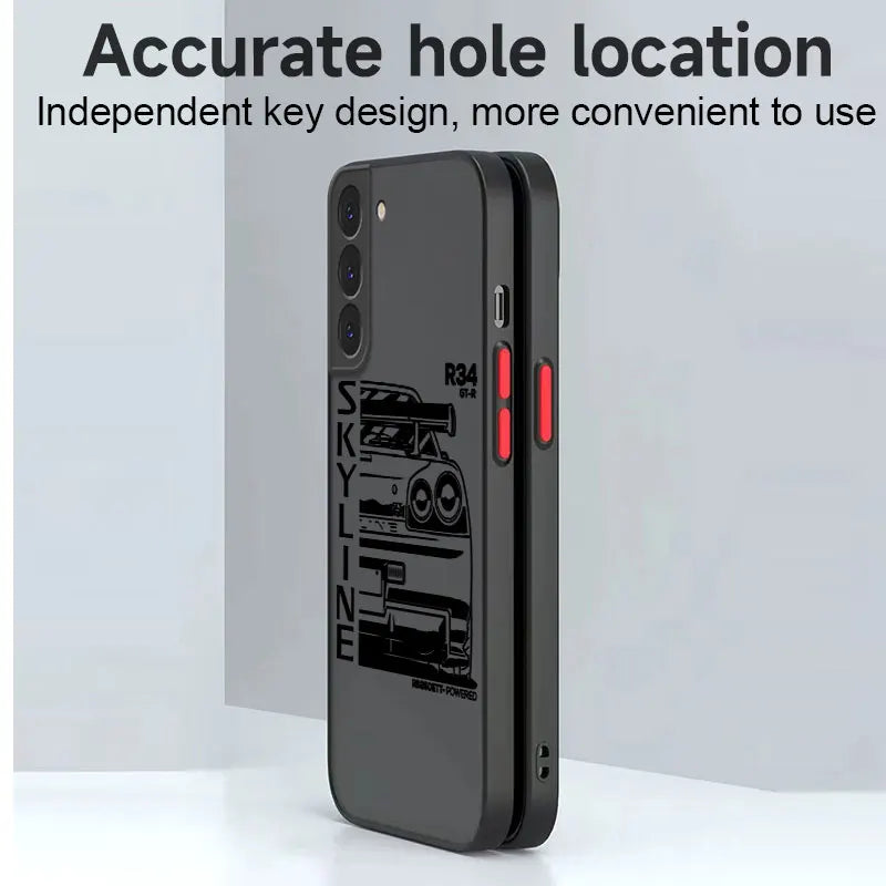 Funda JDM Dream Car Phone Case para Samsung Galaxy - Protección y Estilo Únicos - La zona Apple