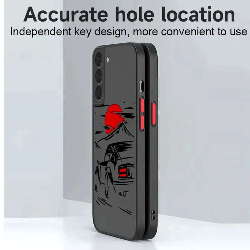 Funda JDM Dream Car Phone Case para Samsung Galaxy - Protección y Estilo Únicos - La zona Apple
