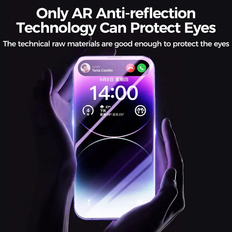 Protector de pantalla  templado antiespía para iPhone 15, 14, 13 Pro Max, 12, 11 pro max - La zona Apple