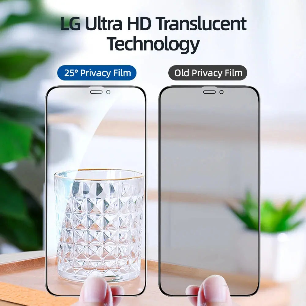 Protector de pantalla  templado antiespía para iPhone 15, 14, 13 Pro Max, 12, 11 pro max - La zona Apple