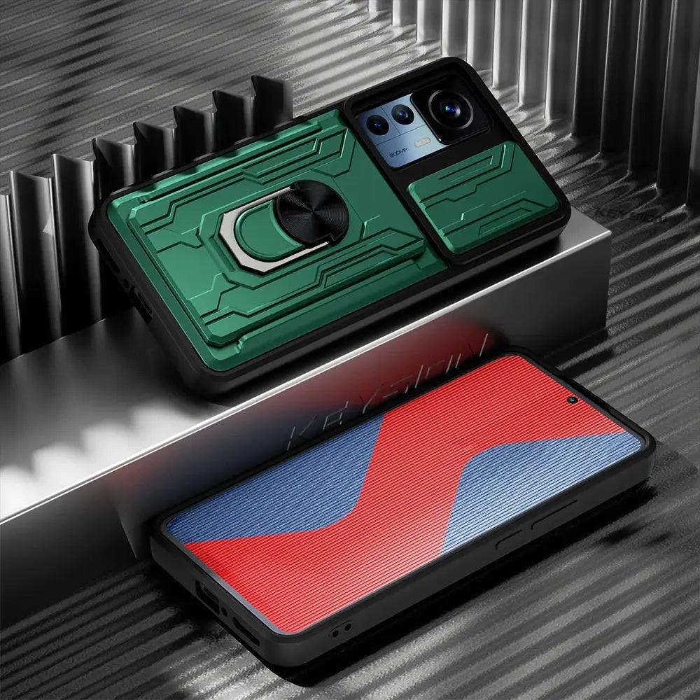 KEYSION-funda a prueba de golpes para Xiaomi 12T Pro, 5G, 12 Pro, 12X, 12 Lite, 11T, protección de cámara, funda de teléfono para Redmi K50 Ultra - La zona Apple