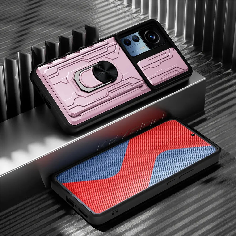 KEYSION-funda a prueba de golpes para Xiaomi 12T Pro, 5G, 12 Pro, 12X, 12 Lite, 11T, protección de cámara, funda de teléfono para Redmi K50 Ultra - La zona Apple