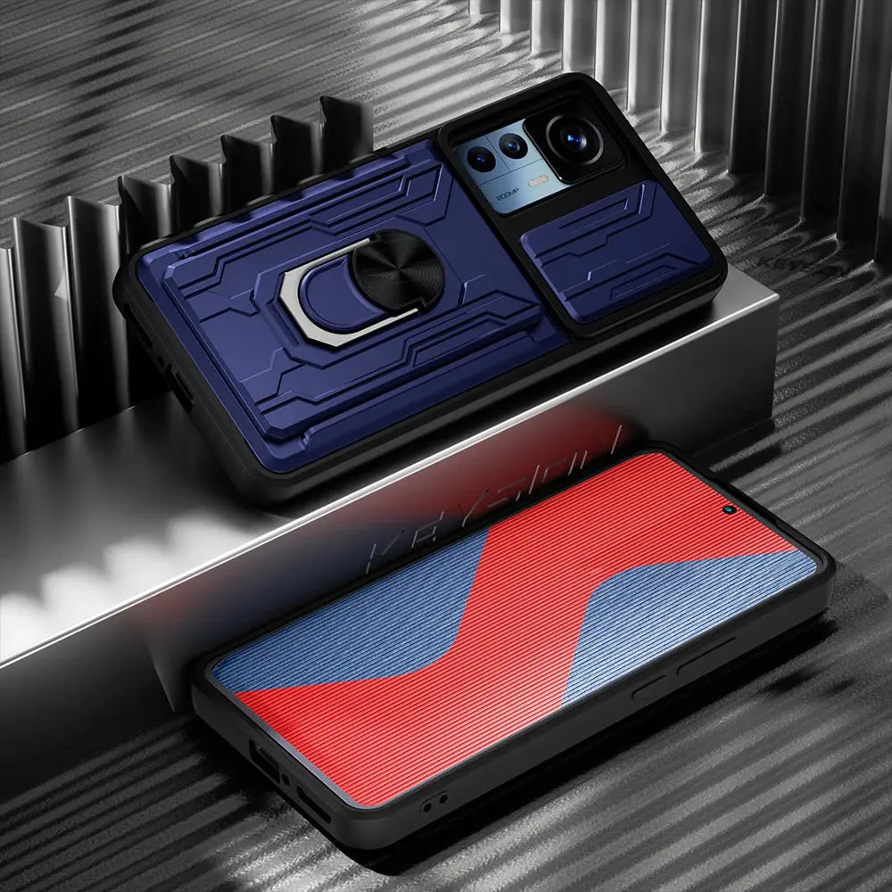 KEYSION-funda a prueba de golpes para Xiaomi 12T Pro, 5G, 12 Pro, 12X, 12 Lite, 11T, protección de cámara, funda de teléfono para Redmi K50 Ultra - La zona Apple