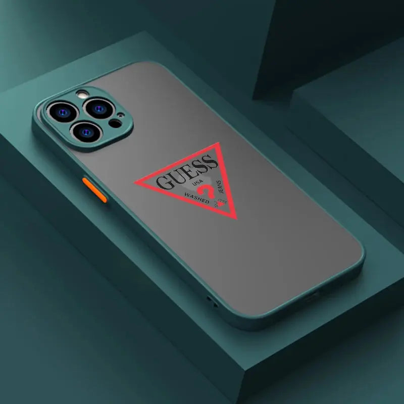 Love G-Guess What For Apple iPhone 14 13 12 11 XS Mini Pro Max 8 7 6S 6 XR X Plus Frosted Translucent Phone Case - La zona Apple