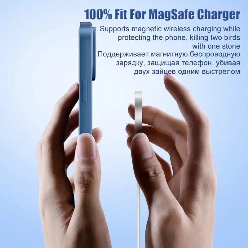 Magsafe-funda magnética Original para iPhone, funda de carga inalámbrica de silicona líquida para iPhone 15, 14, 13, 12, 11 Pro Max, Mini, X, XR, XS, 8 Plus - La zona Apple