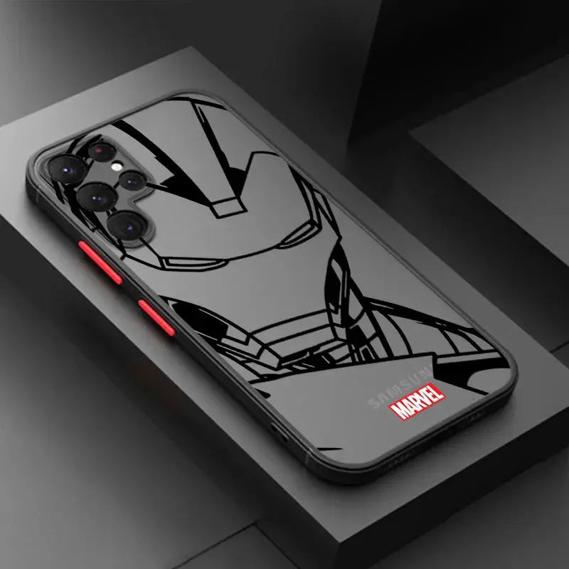 Funda Translúcida Esmerilada Marvel Spiderman Venom para Samsung Galaxy - Estilo y Protección para Tu Dispositivo - La zona Apple