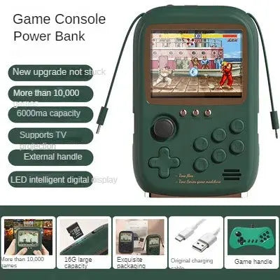 Mini consola portátil de juegos Retro con Banco de energía. - La zona Apple