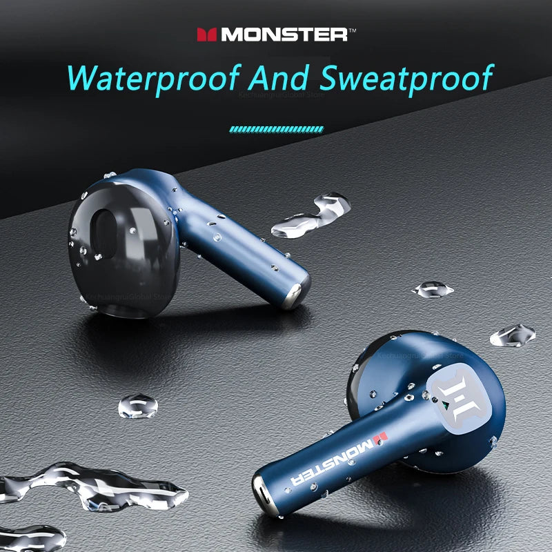 Auriculares inalámbricos Monster XKT10 con Bluetooth, impermeables con reducción de ruido y micrófono - La zona Apple