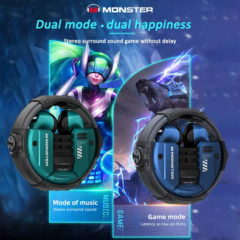 Auriculares inalámbricos Monster XKT10 con Bluetooth, impermeables con reducción de ruido y micrófono - La zona Apple
