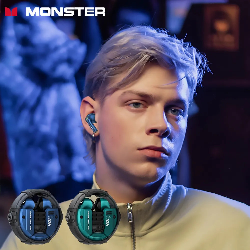 Auriculares inalámbricos Monster XKT10 con Bluetooth, impermeables con reducción de ruido y micrófono - La zona Apple