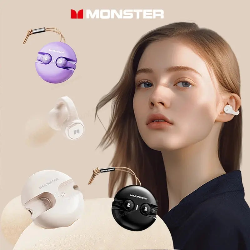 Auriculares Monster inalámbricos  originales, cascos deportivos con Bluetooth 5,3, estéreo, con micrófono - La zona Apple