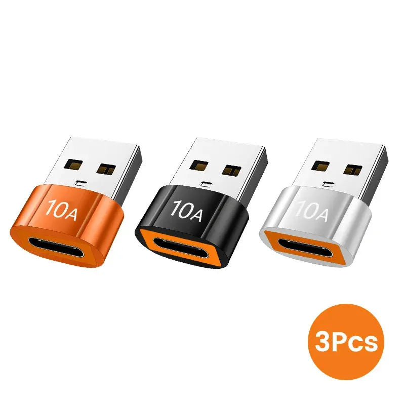 Adaptador Olaf 10A OTG USB 3.0 a Tipo C: Convierte tu experiencia de transferencia de datos y carga - La zona Apple