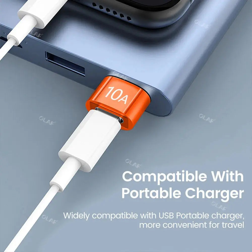 Adaptador Olaf 10A OTG USB 3.0 a Tipo C: Convierte tu experiencia de transferencia de datos y carga - La zona Apple