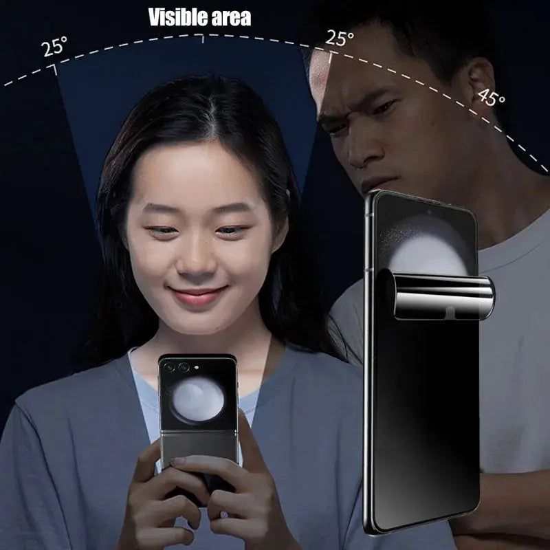 Película de hidrogel de privacidad para Samsung Galaxy Z Flip 5 - La zona Apple