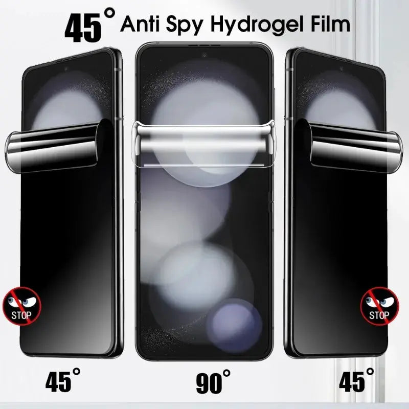 Película de hidrogel de privacidad para Samsung Galaxy Z Flip 5 - La zona Apple