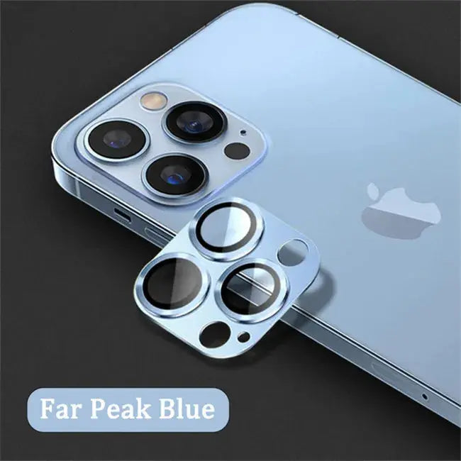 Protector de cristal de Metal para lente de cámara de IPhone 15, 14, 13 Pro Max alidrosip
