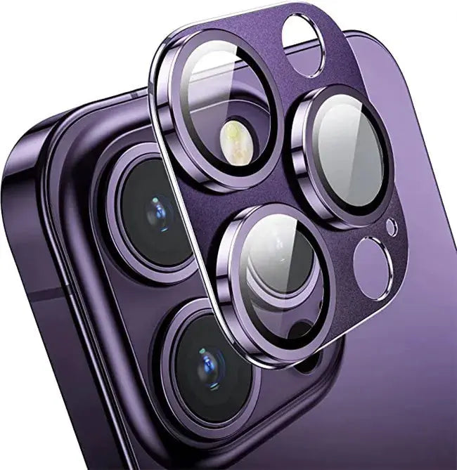 Protector de cristal de Metal para lente de cámara de IPhone 15, 14, 13 Pro Max alidrosip