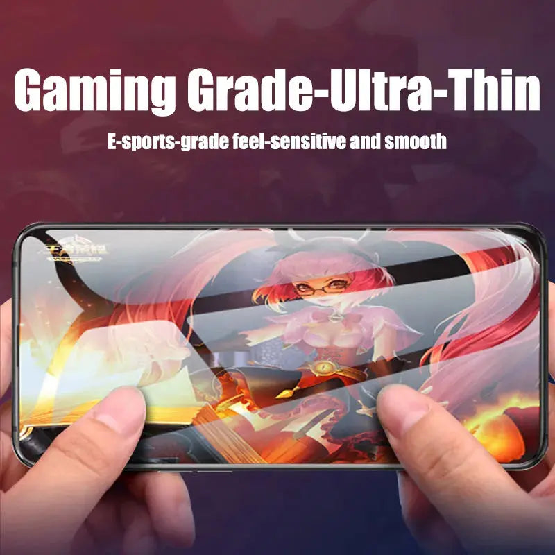 Protector de pantalla de hidrogel para iPhone 11, 12, 13, 14 Pro Max, 14, 8, 7 Plus, XR, XS MAX, 4 Uds. alidrosip