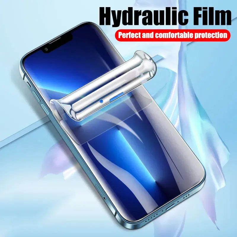 Protector de pantalla de hidrogel para iPhone 11, 12, 13, 14 Pro Max, 14, 8, 7 Plus, XR, XS MAX, 4 Uds. alidrosip