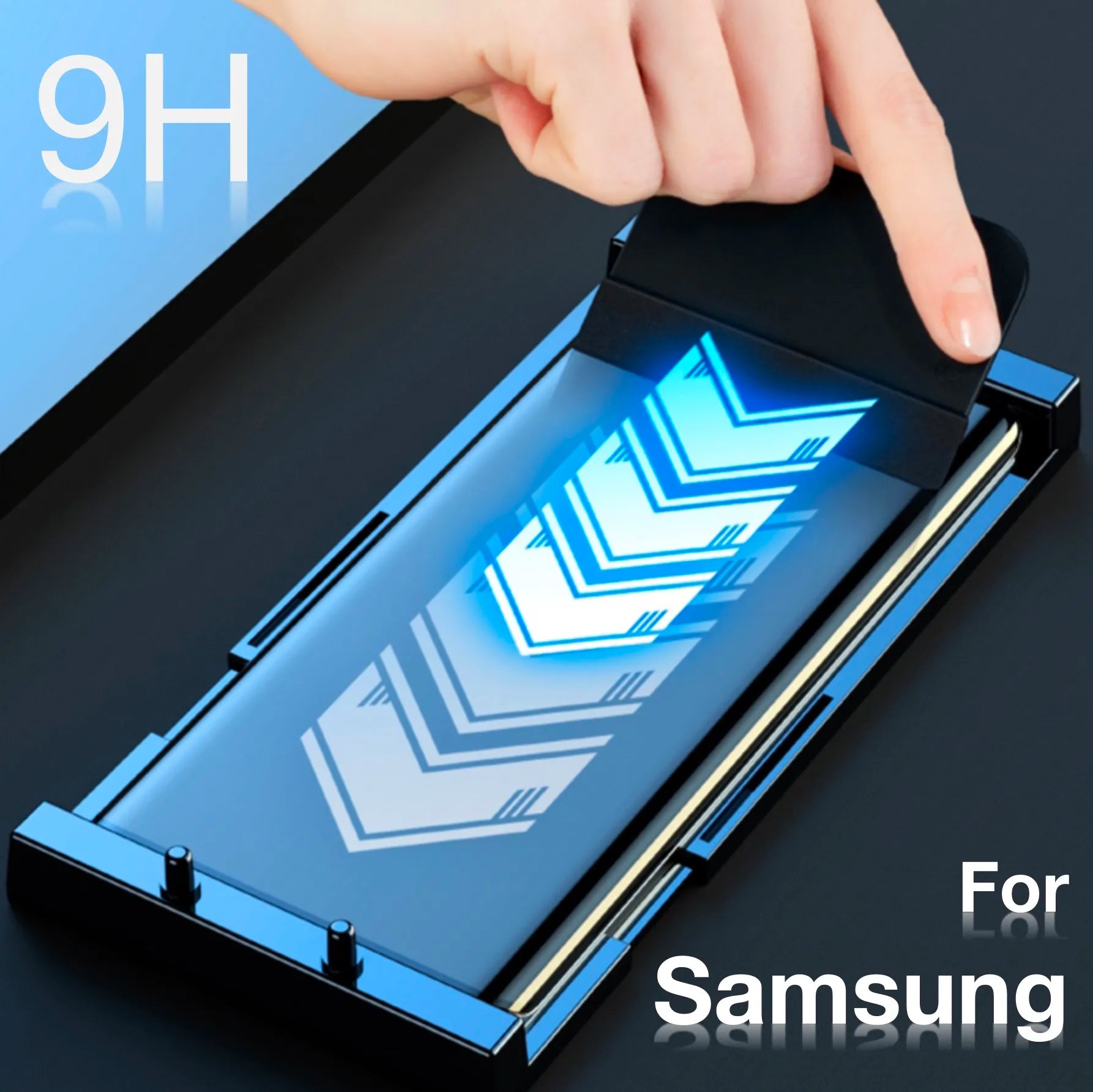 Protector de pantalla de vidrio ceramico  para Samsung S23, S22, S21, S20, S10, S9 Plus, - La zona Apple
