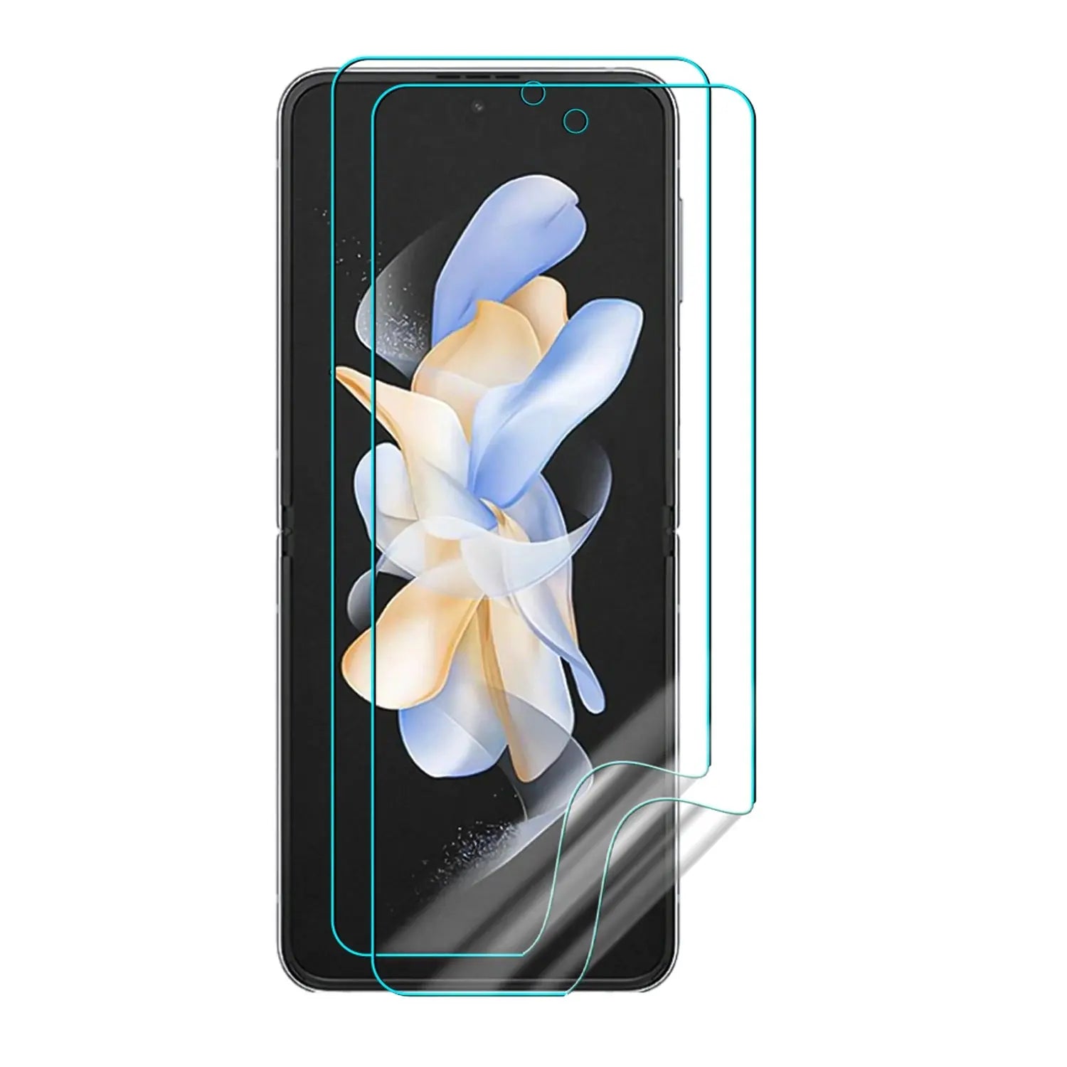 Protector de pantalla para Samsung Galaxy Z Flip 5 5G, película de hidrogel transparente . - La zona Apple