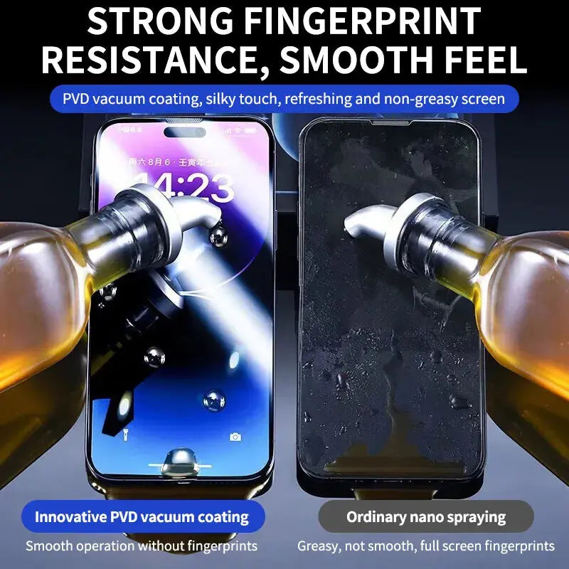 Protector de pantalla para iPhone 15, 14, 13, 12, 11 PRO MAX, XS, X, XR Plus, La zona Apple