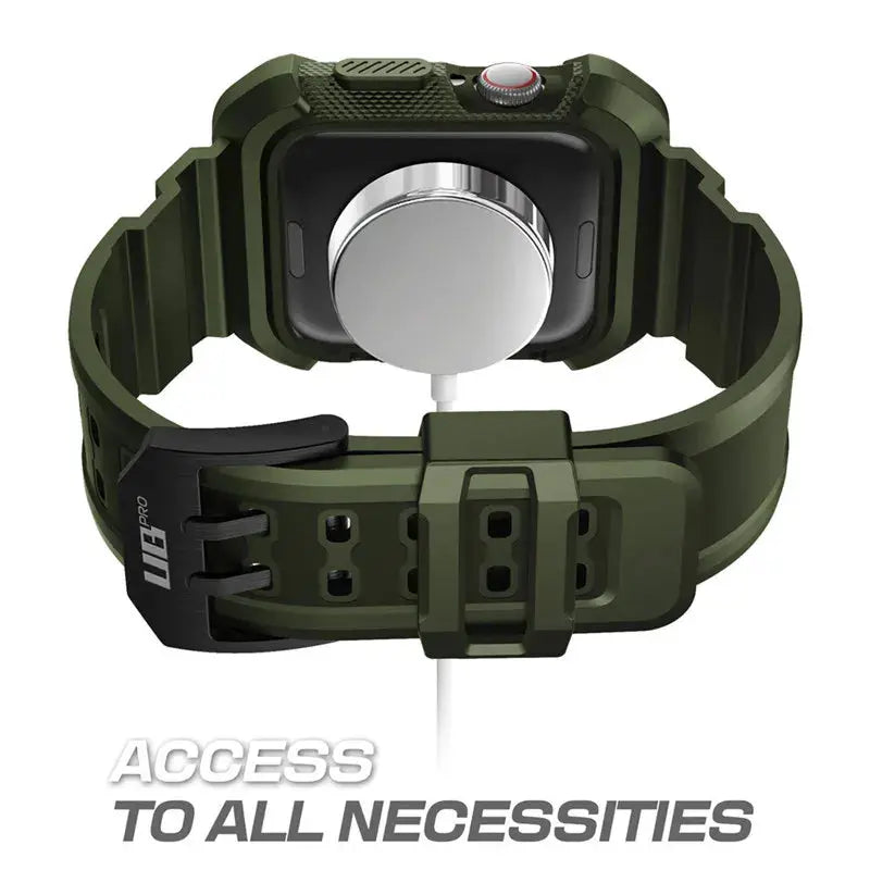 Funda Protectora Resistente UB Pro para Apple Watch Series 6/SE/5/4, 40mm - Con Correa Integrada - La zona Apple