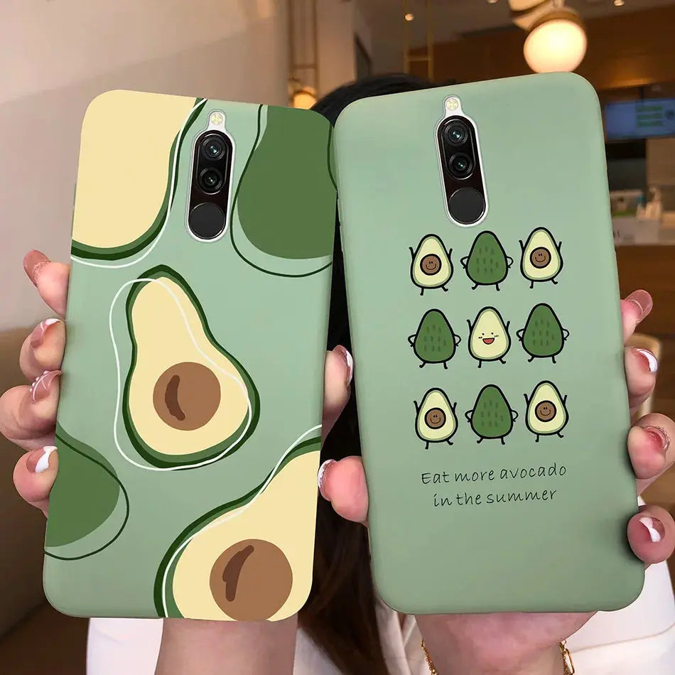 Soft Case For Xiaomi Redmi 8 Case Silicone Fundas Phone Back Cover For Redmi8 Case Flower Love Heart Bumper For Xiaomi Redmi 8 - La zona Apple