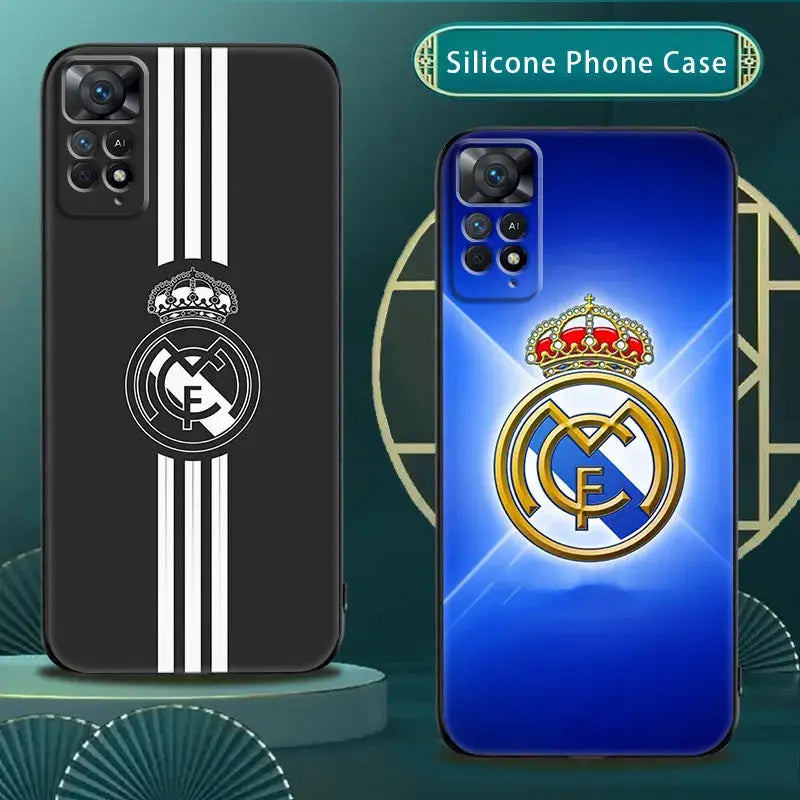 Spain Football Team Phone Case for Redmi Note 11 10 12 Pro Cover Redmi 12C 10C 9S 9 8 7 9A 9C Silicone Funda - La zona Apple